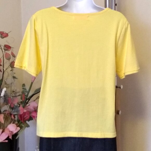 NWT Womens Summer Tunic Tops Short Sleeve Scoop Neck Casual Loose Blouse M 8 10 - Picture 8 of 9